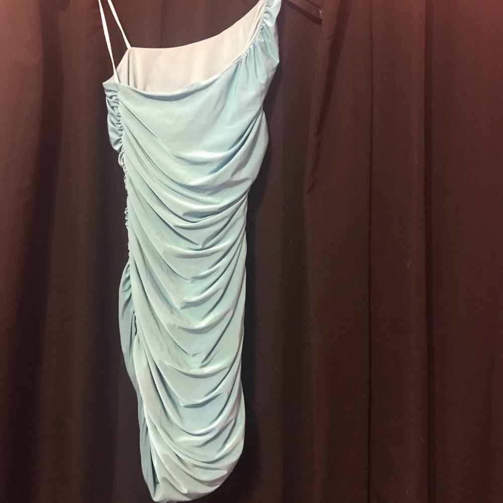 One shoulder dress